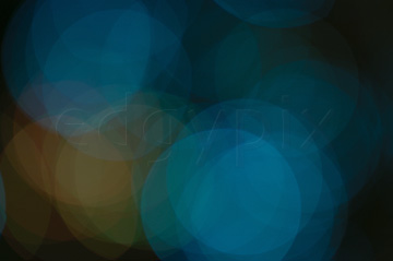 Comp image : bako020639 : Subdued abstract photo with overlapping greeny-blue and orange translucent circles
