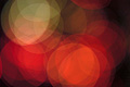 Bright abstract photo with overlapping red and white circles, suitable for illustration or background