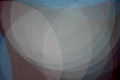 Subdued abstract photo with overlapping gray (grey) and blue circles