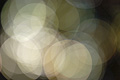 Abstract photo with overlapping white and cream translucent circles