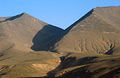 The 3666m Tizi-n'Oumsoud pass, below M'Goun in the High Atlas mountains of Morocco