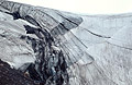 Stress patterns at the edge of an icecap in southern Iceland